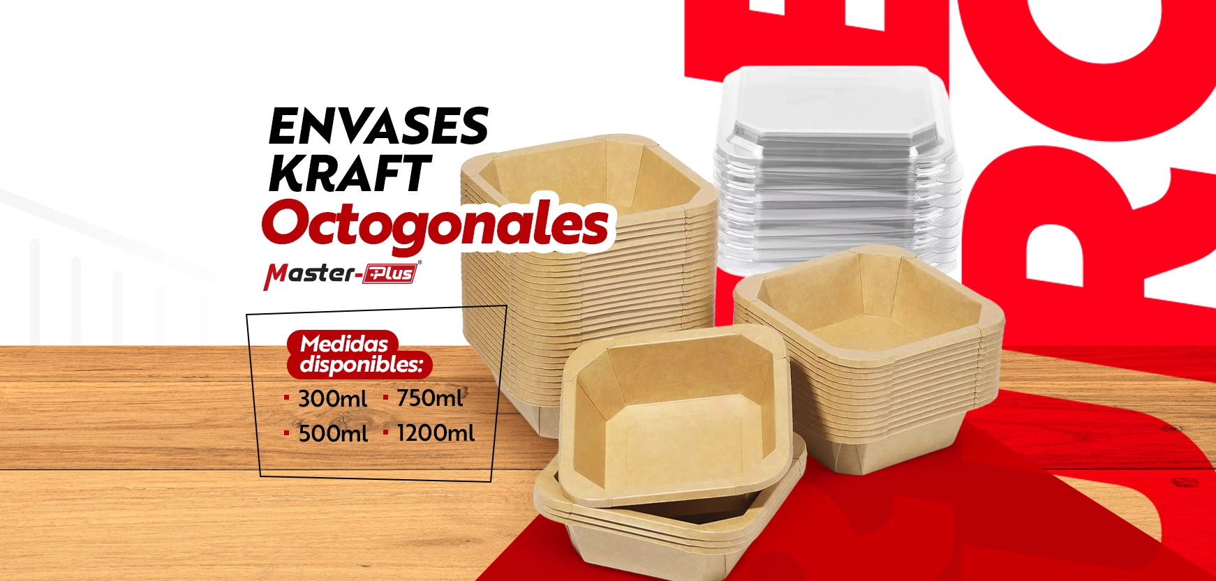 kraft octogonal Imp EURO